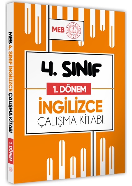 2025 Meb Ödm Ilkokul 4.sınıf Ingilizce 1.dönem Çalışma Kitabı Alıştırmalı/etkinlikli Soru Bankası