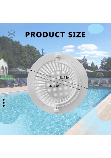 Yüzme Havuzu Skimmer Yedek Sepet Saplı, 3 Pack - Yer Havuz Üstü Duvara Skimmer Sepetler (Yurt Dışından) modelleri