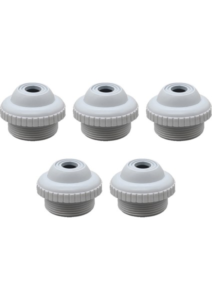 5x Yüzme Havuzu Spa Dönüş Jet Takma Masaj Memesi Giriş Outlet Bahyesi Küvet Nozul Ayarlanabilir Jet Gözbürü (Yurt Dışından)