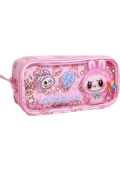 Öğrenci Için Çift Katmanlı, Güzel Görünümlü Çizgi Film Kalem Kutusu (Yurt Dışından)