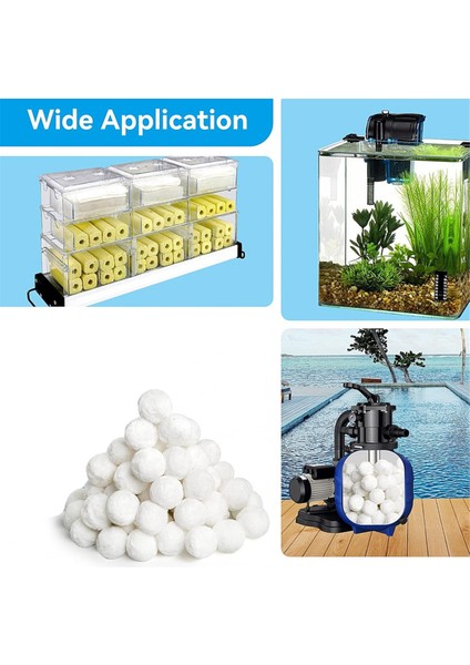 Yüzme Havuzu Filtre Kumunun Değiştirilmesi Yüzme Havuzları Için Yaklaşık 900 Gram Yüzme Havuzu Filtre Topu (Yurt Dışından) indirimleri