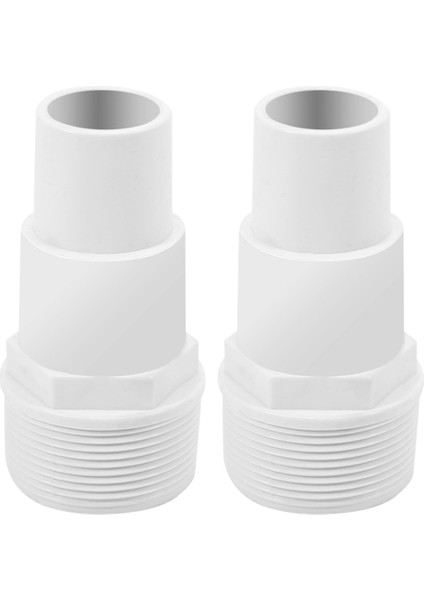 2pcs Havuz Hortum Adaptörü, 1.25 Inç Ila 1.5 Inç Havuz Hortum Konnektörü Intex Yüzme Havuzu Parçaları ve Aksesuarları Için Değiştirme (Yurt Dışından)