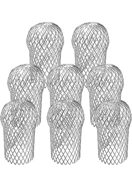 8 Paket Oluk Düşüşü Korumaları, Oluk Süzgeçi Oluk Iniş Borusu, Tıkanıklık Yaprak Kalıntılarını Önlemek Için Koruyucular (Yurt Dışından)