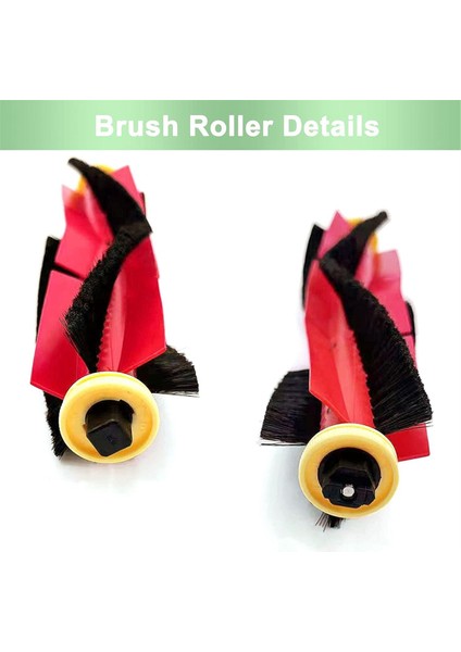 Xiaomi Roborock S6 Pure, S6, E4, S4 Max, S6 Maxv, S5, S5 Max, S4, E2, E3, E5 E20 E25 E35 S50 S65 Fırça Filtreleri (Yurt Dışından) fırsatları