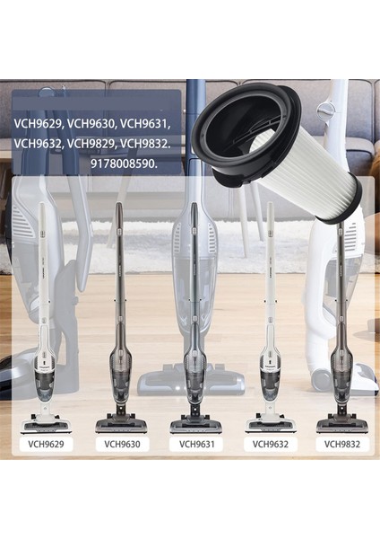 Eureka Vakum Filtreleri Için Yedek Filtre, Grundig VCH9629 VCH9630 VCH9631 VCH9632 VCH9829 VCH9832 (Yurt Dışından) indirimleri