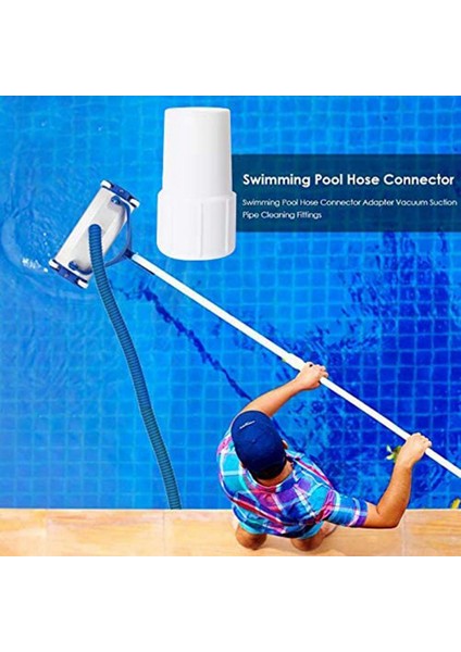 4x Yüzme Havuzu Hortum Kelepçeleri Yüzme Havuzu Yedek Ağız Kapak Bağlantısı Vakum Kafası, Ayırıcı Giriş (Yurt Dışından) modelleri
