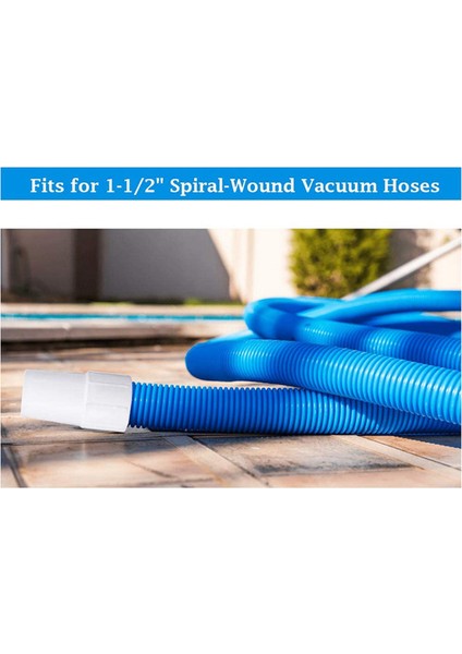 4x Yüzme Havuzu Hortum Kelepçeleri Yüzme Havuzu Yedek Ağız Kapak Bağlantısı Vakum Kafası, Ayırıcı Giriş (Yurt Dışından) fırsatları