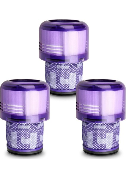 Dyson V11 V15 Elektrikli Süpürgeler Için Uyumlu 3'lü Paket Elektrikli Süpürge Filtresi Yedek Parçaları, 970013-02 Parçasıyla Karşılaştırın (Yurt Dışından)