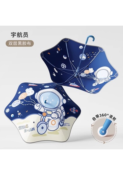 Sevimli Karikatür Tarzı Öğrenci Şemsiyesi (Yurt Dışından)