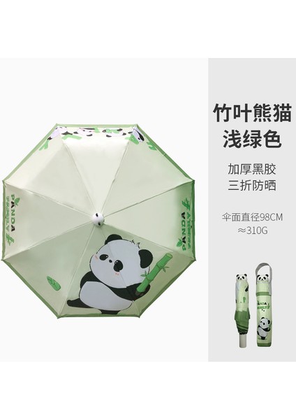 Sevimli Karikatür Tarzı Öğrenci Şemsiyesi (Yurt Dışından)