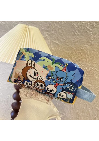 Öğrenci Kırtasiye Kalemlikli, Çizgi Filmli Makyaj Saklama Çantası (Yurt Dışından) modelleri