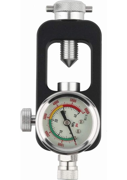 6000PSI Tüplü Tank Doldurma Adaptörü Alüminyum Alaşım Dolgu Istasyonu Dalış Ekipmanı, Siyah (Yurt Dışından)