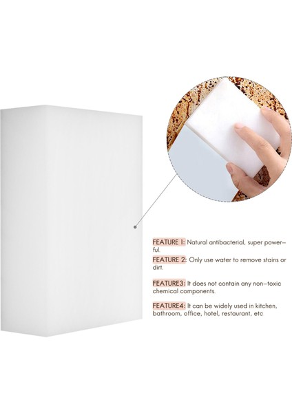 200PCS Sihirli Sünger Silgi Mutfak Duster Mendil Temiz Aksesuar Mikrofiber Yemek Temizleme Melamin Sünger 10X7X3CM (Yurt Dışından) modelleri