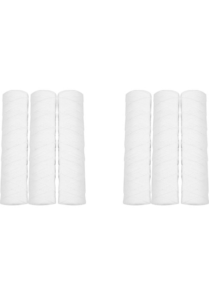 6 Adet Su Temizleyici 10 Inç Iplik Yara Filtresi Kartuşu 5 Mikrometre Pp Pamuk Filtresi Sedmient Filtresi (Yurt Dışından)