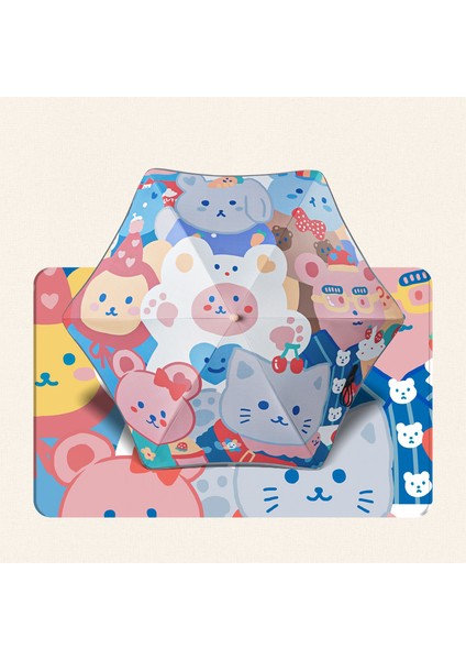 Sevimli Karikatür Tarzı Öğrenci Şemsiyesi (Yurt Dışından)