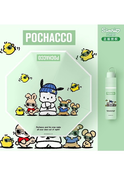 Çizgi Film Güvenlikli Çocuk Şemsiyesi (Yurt Dışından)