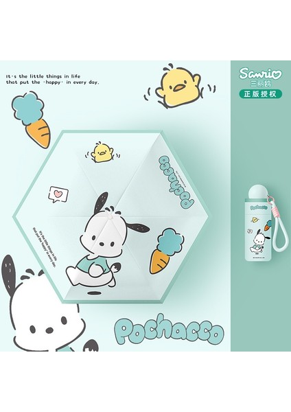 Çizgi Film Güvenlikli Çocuk Şemsiyesi (Yurt Dışından)