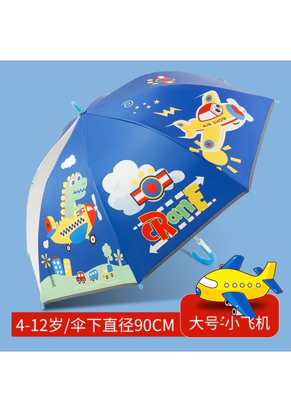 Çizgi Film Güvenlikli Çocuk Şemsiyesi (Yurt Dışından)