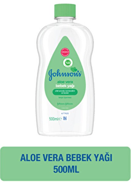Aloe Vera Bebek Yağı 500 ml Hipoalerjenik Dermatolojik Olarak Test Edilmiş modelleri