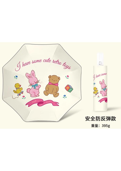 Okul Için Sevimli Öğrenci Şemsiyesi (Yurt Dışından)