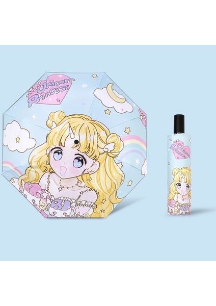 Çizgi Film Güvenlikli Çocuk Şemsiyesi (Yurt Dışından)