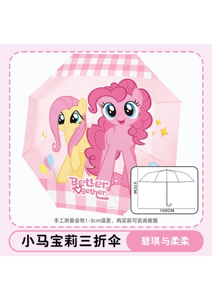 Çizgi Film Güvenlikli Çocuk Şemsiyesi (Yurt Dışından)