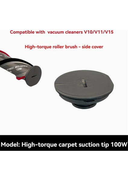 Dyson V10 V11 V15 Elektrikli Süpürge Parçaları Için Silindir Fırça Yan Kapağı Yedeği Yüksek Torklu Emiş Başlığı 100W Fırça Çubuğu Kapağı (Yurt Dışından) indirimleri