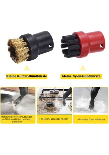 Karcher Buharlı Temizleyiciler Sc1, Sc2, Sc3, Sc4, Sc5 Için 10 Adet Yedek Parça - Nozullar, Fırçalar ve Bezler Dahil (Yurt Dışından) fiyatları