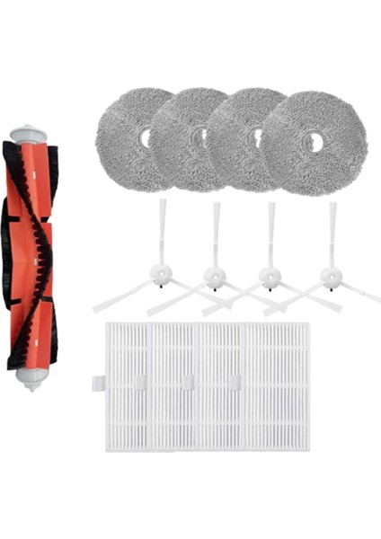 Lydsto W2 Süpürme Robotu Aksesuarları Için Uygundur Ana Fırça Yan Fırça Filtre Filtre Elemanı Bez Toz Torbası Aksesuarları (Yurt Dışından)