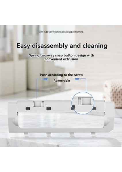 Roborock Qrevo Curv / P20 Pro Elektrikli Süpürge Parçaları Silindir Fırça Kılıfı Aksesuarları Için Ana Fırça Kılıfı (Yurt Dışından) fırsatları