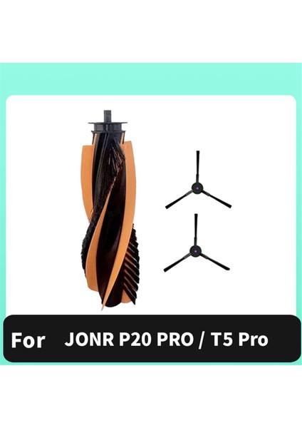 Jonr P20 Pro / T5 Pro Robot Süpürge Temizlik Yedek Parçaları Yan Fırça Ana Fırça (Yurt Dışından) modelleri