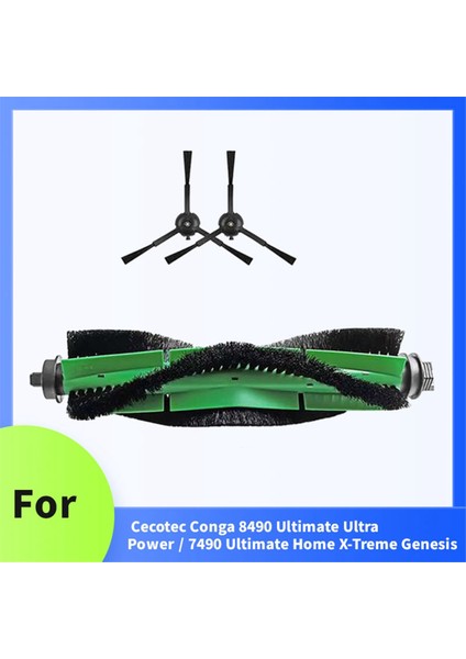 Cecotec Conga 8490 Ultimate Ultra Power / 7490 Ultimate Home X-Treme Genesis Elektrikli Süpürge Ana Yan Fırçası (Yurt Dışından) fiyatları