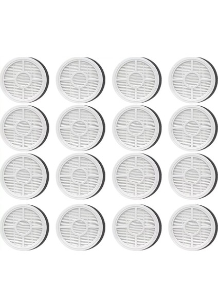 Xiaomi Toz Akarı Elektrikli Süpürge Pro B402HW / Mijia Akarı Temizleyici Pro B402CN Aksesuar Parçası Için Filtre 16 Adet (Yurt Dışından)