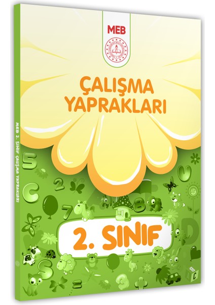 2025 Meb Ilkokul 2.sınıf Çalışma Yaprakları Tüm Dersler Etkinlikli Eğlenceli Soru Bankası(A4 Renkli)