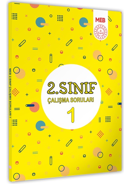 2025 Meb Ilkokul 2.sınıf Çalışma Soruları 1 Tüm Dersler Kazanım Pekiştirme Kitabı(Büyük Boy Renkli)