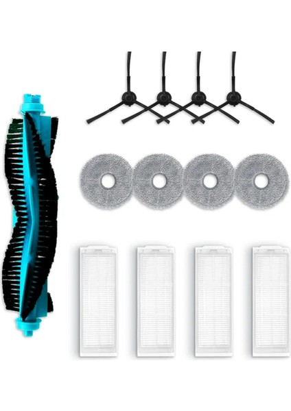 Cecotec Conga 11090 Spin Revolution Ana Yan Fırça Hepa Filtre Paspas Pedi Yedek Parçaları (Yurt Dışından)