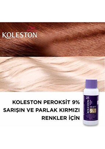 9% Peroksit Sıvı Oksidasyon Kremi Yenileyici Etki 2x50 ml Set modelleri