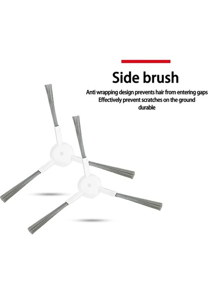 Xiaomi S20 Plus S20+ Robot Süpürge Ana Yan Fırça Hepa Filtre Yedek Parça Aksesuarları (Yurt Dışından) modelleri