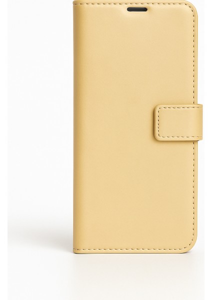 Samsung Galaxy A52 Cüzdanlı-Standlı-Kapaklı Kılıf Gold fırsatları