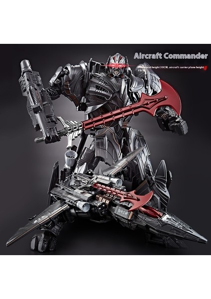 Transformers Oyuncakları Autobots Alaşım Uçak Wei Commander Robot Model El Aleti Süsleri (Yurt Dışından)