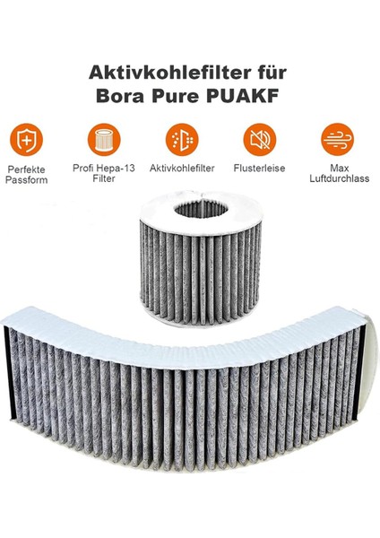 Bora Basic Bakfs ve Bora Pure Sistemleri Için Aktif Karbon Hepa Filtre Değişimi - Yüksek Kaliteli Hava Filtrasyonu (Yurt Dışından) fiyatları