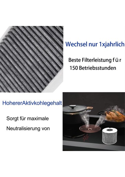 Bora Basic Bakfs ve Bora Pure Sistemleri Için Aktif Karbon Hepa Filtre Değişimi - Yüksek Kaliteli Hava Filtrasyonu (Yurt Dışından) fırsatları