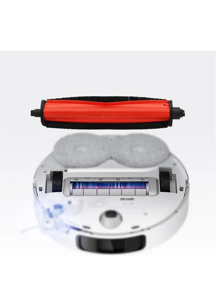 Xıaomı Mijia Anti-Tangle Silindir Kesim Saç Fırçası X20+/X20 PLUS/M40/B116CN/S20+/M30S/OMNI 1s Robot Süpürge Için (Yurt Dışından) fiyatları