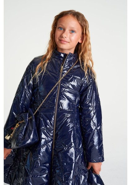 Bg Store Kız Çocuk Lacivert Mont fiyatları