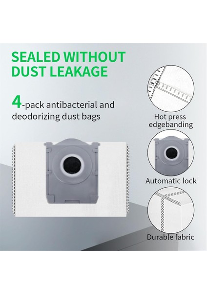 Ecovacs Debot X8 Pro Omni Robot Süpürge Fırçası, Silindir Paspas, Yan Fırçalar, Filtreler, Toz Torbaları Için 14 Parçalı Süpürge Aksesuarları Seti (Yurt Dışından) fırsatları