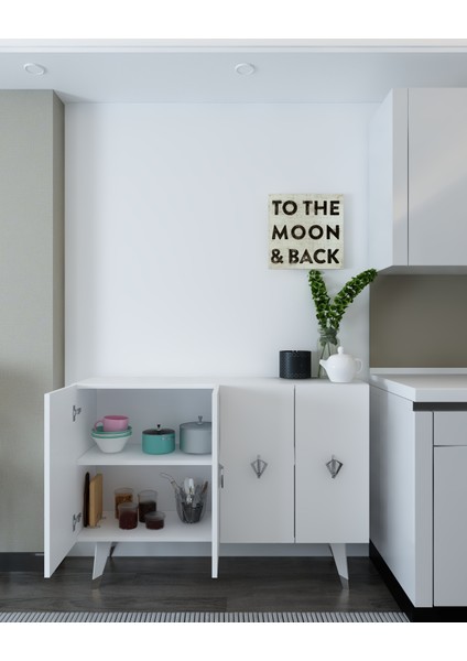 8163KM-32DD Konsol,kahve Köşesi,ayakkabılık,ofis Evrak Dolabı,mutfak Kiler Dolabı,tv Ünitesi-Bg fırsatları