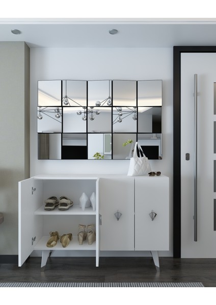 8163KM-32DD Konsol,kahve Köşesi,ayakkabılık,ofis Evrak Dolabı,mutfak Kiler Dolabı,tv Ünitesi-Bg indirimleri