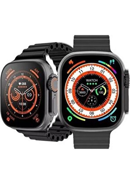 Watch 8 T800 Ultra Akıllı Saat Ios Android Destekli Kalp Ritmi Ölçme ve Uyku Takibi Özellikleri fırsatları