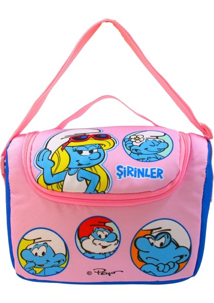 Şirinler Termal Beslenme Çantası - Smurfette Style