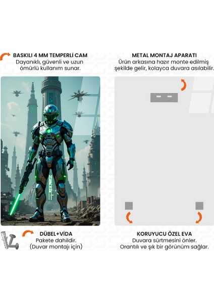 Sentinel Gladyatör Cam Tablo fırsatları